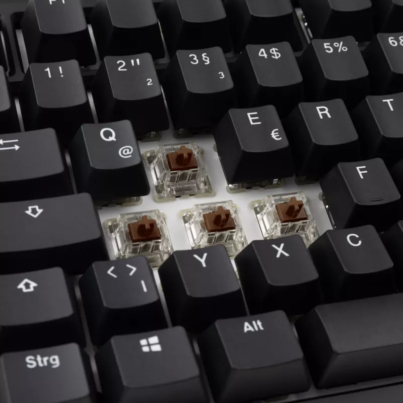 Ducky Tinker 75 klávesnica Gaming USB nemecká čierna