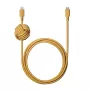 Native Union Night Cable Kábel USB-C na Lightning, 3 m, Kraft (NCABLE-CL-KFT-NP)