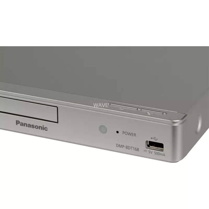 Panasonic Blu-ray prehrávač DMP-BDT168EG DVD-Video, MP3, WMA, JPEG, WAV, XviD, AAC, AVCHD, MKV, CD-DA, FLAC, MPO, BD-MV, ALAC USB port