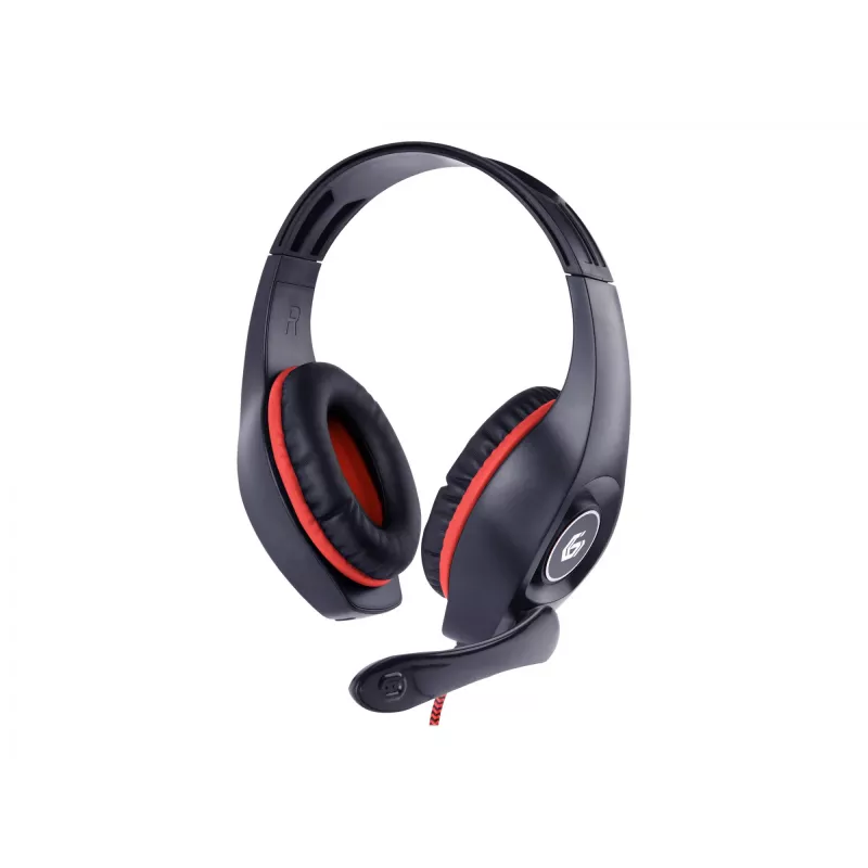 Headset GAMING/ČERVENÁ/ČIERNA GHS-05-R Gembird