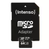 Pamäťová karta Intenso 64 GB MicroSDXC UHS-I Class 10 3433490