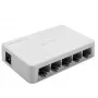 Sieťový switch QOLTEC 52247 5 x RJ45 portov 1000 Mbit/s Gigabit unmanaged