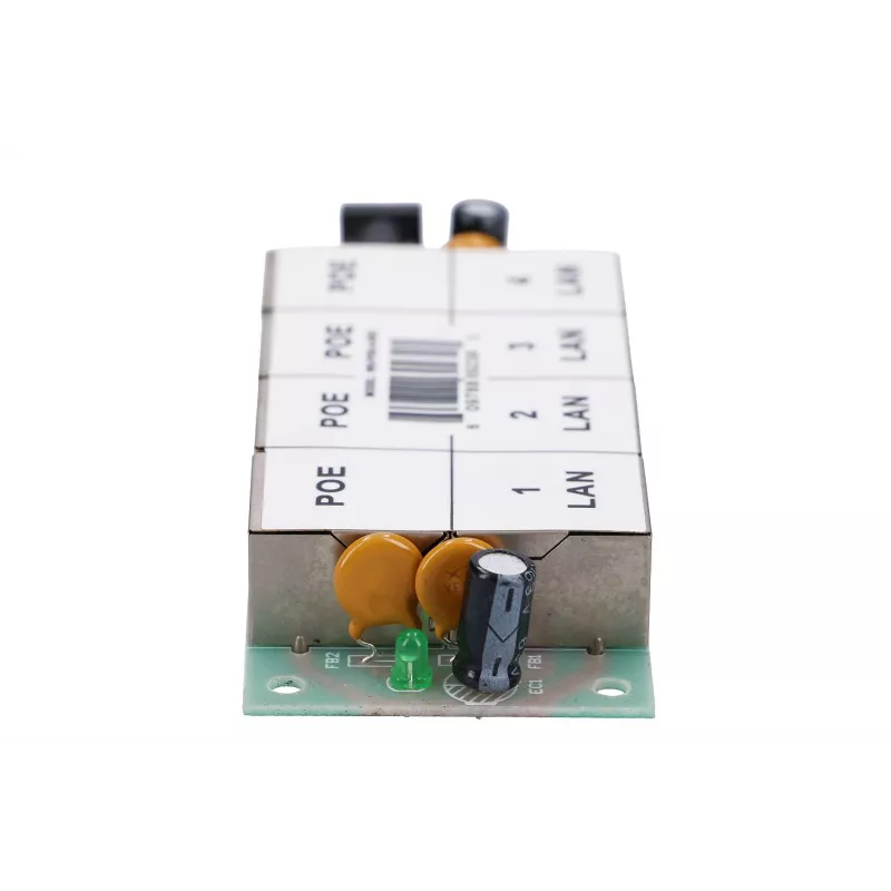 PoE injektor Extralink 4-portový 4x 100 Mb/s RJ45, Fast Ethernet, 48 V, bez skrine
