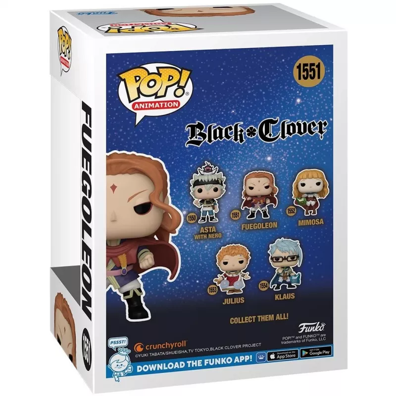 Funko Pop figúrka Black Clover Fuegoleon 10 cm (143273)