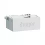 Sieťový kábel Hager Tehalit HTV konektor samica ZZ45WAN2PP RJ45 patch 180° CAT6A biely