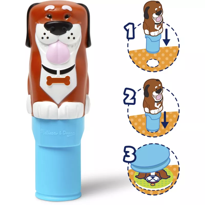 Aktivitný blok so samolepkami od Spinmaster — MAC STW StckrWowActivityPadStDog GML (blok s aktivitami so samolepkami)