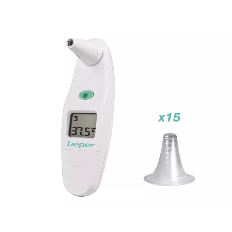 Digitálny teplomer Beper 40.102 — meranie telesnej teploty 32–43 °C