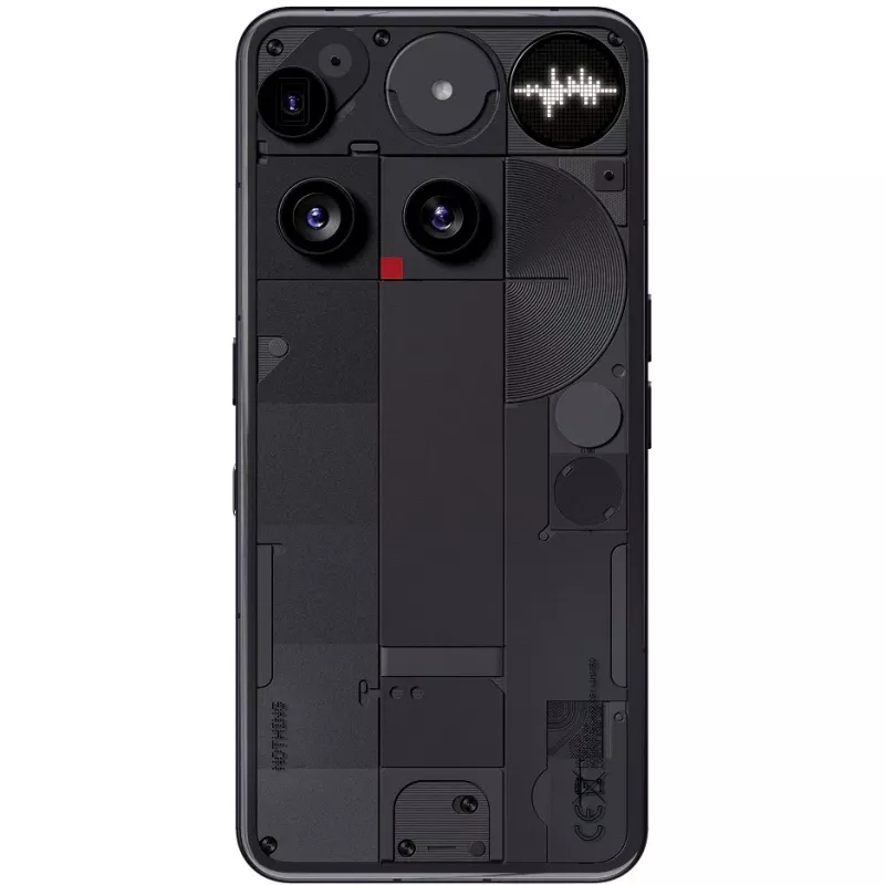 Nothing Phone (3) čierny - 5G smartphone - Dual-SIM - RAM 12 GB / interné úložisko 256 GB - OLED displej - 6,67 (A10000022)