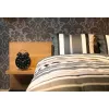 NeXtime hodiny 5113zw Wake Up Alarm, 23x30, čierna/tyrkysová