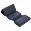 PowerNeed ES20000B skladací solárny panel s powerbankou, 9 W, 20000 mAh, Li-Poly, 2x USB 2 A, čierny