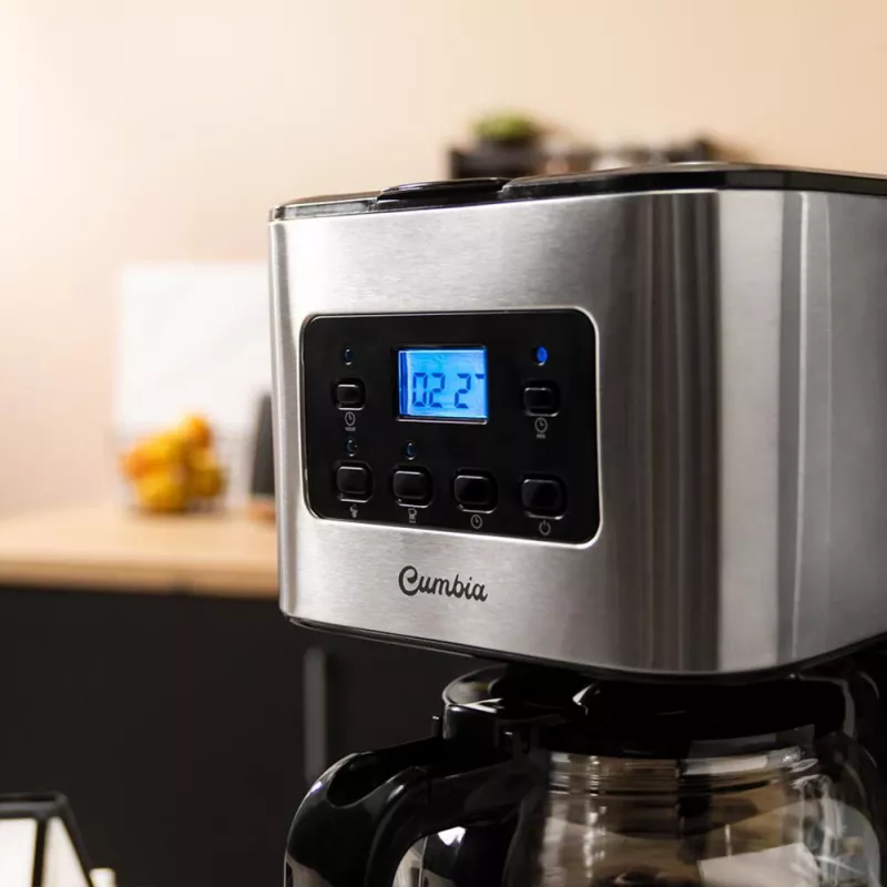 Coffee 66 Smart Plus, filtrovací kávovar čierna/nehrdzavejúca oceľ, programovateľný