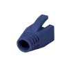 Logilink | priechodka na odľahčenie RJ45 konektora, 8,0 mm (50 ks) | MP0035B | modrá