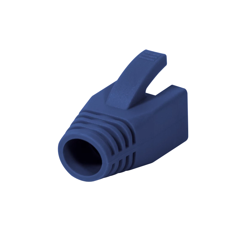Logilink | priechodka na odľahčenie RJ45 konektora, 8,0 mm (50 ks) | MP0035B | modrá