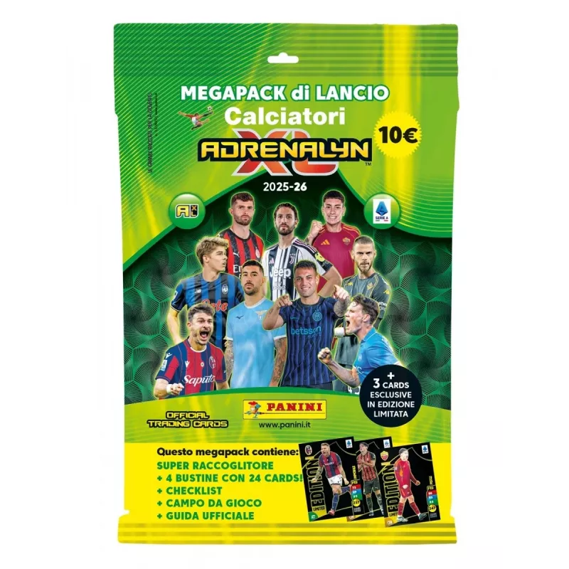 Panini Calciatori 2026 zberateľské karty talianskej ligy, štartovacia sada