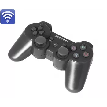 Esperanza EGG109K herný ovládač čierny Bluetooth joystick analógový PlayStation 3