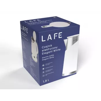 Rýchlovarná kanvica LAFE 1,8L 2200W biela