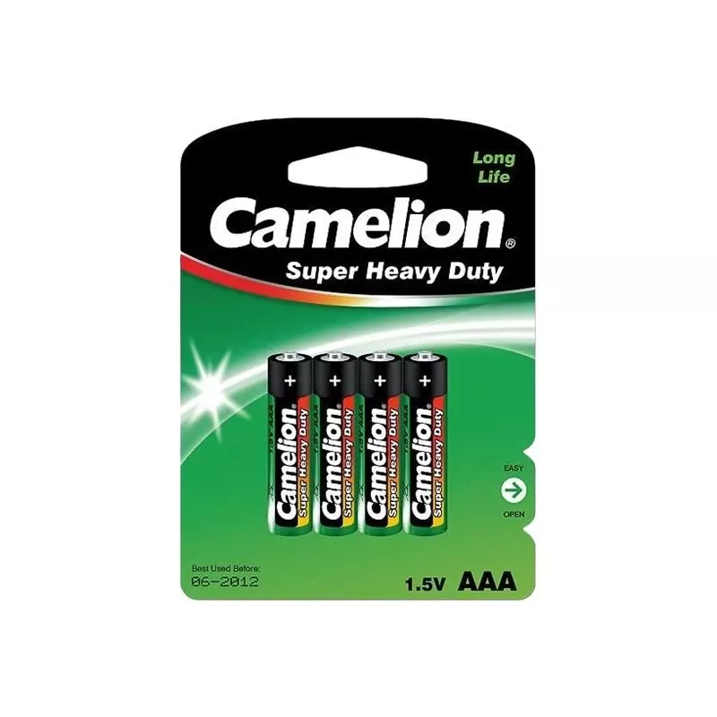 Jednorazová batéria Camelion R03P-BP4G AAA zinok-uhlík