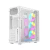 Počítačová skriňa Gaming Fornax 500, biela