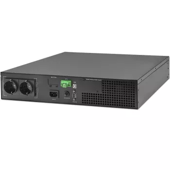 Qoltec 52285 UPS (zdroj neprerušovaného napájania) dvojitá konverzia (online) 1 kVA 1000 W 2 AC výstupy