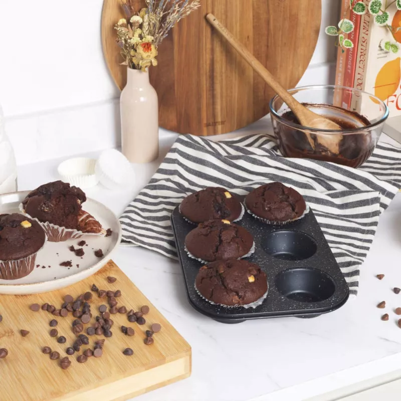 Forma na muffiny Salter BW07035BRMFOB 6-ks nepriľnavé pečivo