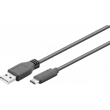Wentronic 41074 USB kábel 1 m 3.2 Gen 2 (3.1 Gen 2) USB A USB C čierny (41074)