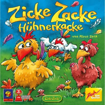 Zicke Zacke Chicken Cha Cha Cha, spoločenská hra detská hra roka 1998