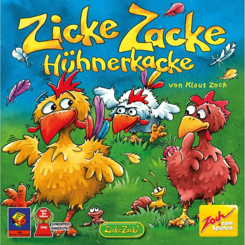 Zicke Zacke Chicken Cha Cha Cha, spoločenská hra detská hra roka 1998