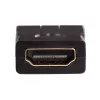 Akyga AK-AD-40 HDMI (M) na HDMI (F) 180° otočný uhlový adaptér, čierna