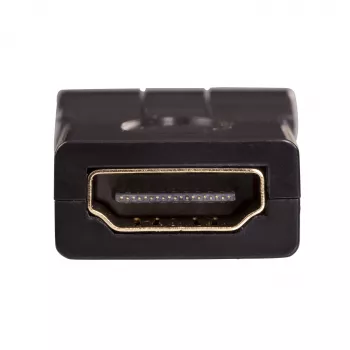Akyga AK-AD-40 HDMI (M) na HDMI (F) 180° otočný uhlový adaptér, čierna