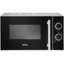 Amica AMGF20M1GS Mikrovlnná rúra voľne stojaca s grilom 20 L 700 W čierna, strieborná