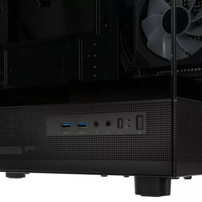 GSI SmartAssembly ARGB sklenená Micro-ATX skriňa - 650W
