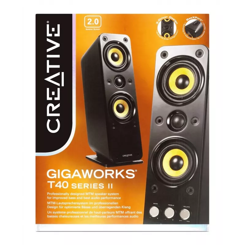 CREATIVE GigaWorks T40 Series II 2.0 high-end reproduktory