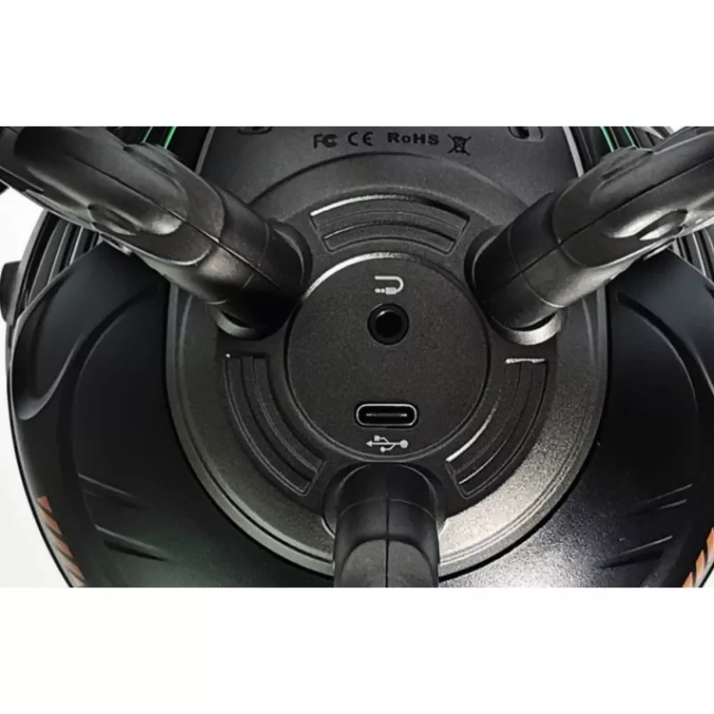 Zoeao GravaStar F Bluetooth reproduktor metalický sivý - reproduktor - regulácia hlasitosti