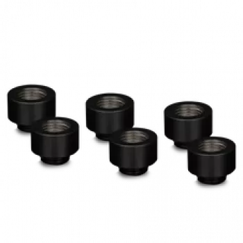 Thermal Grizzly DeltaMate Extender MF10 – konektor vodného chladenia, čierna, 6 ks (TG-DM-FIT-6006)