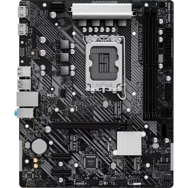 ASRock B760M-H2/M.2 DDR5 LGA1700 Micro-ATX základná doska