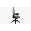 Aerocool Crown AeroSuede univerzálna herná stolička s čalúnenou sedacou plochou, kamenná sivá