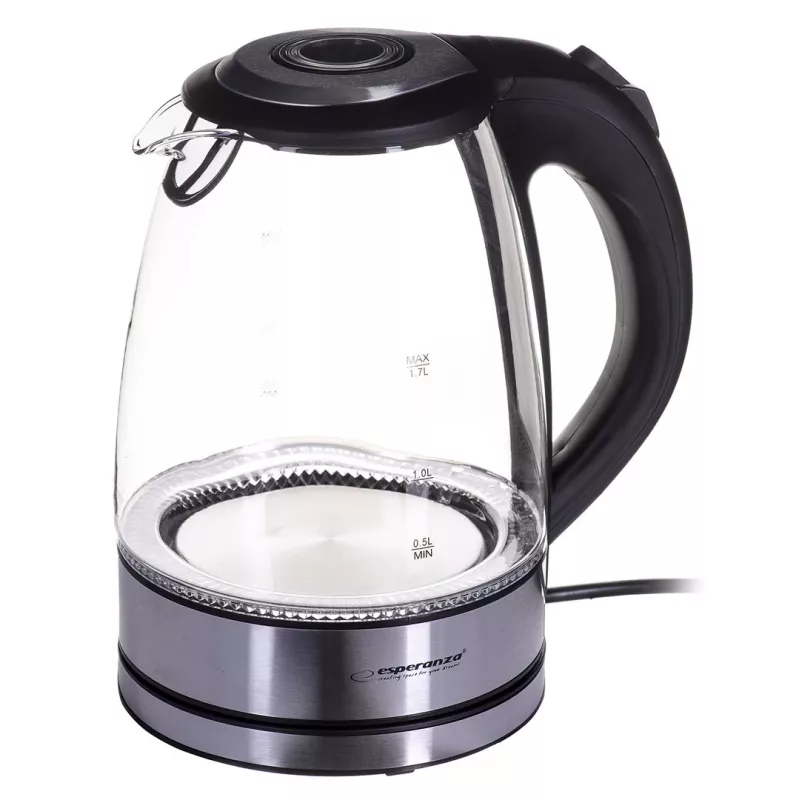 Esperanza EKK012 kanvica 1,7 L čierna, viacfarebná 2200 W