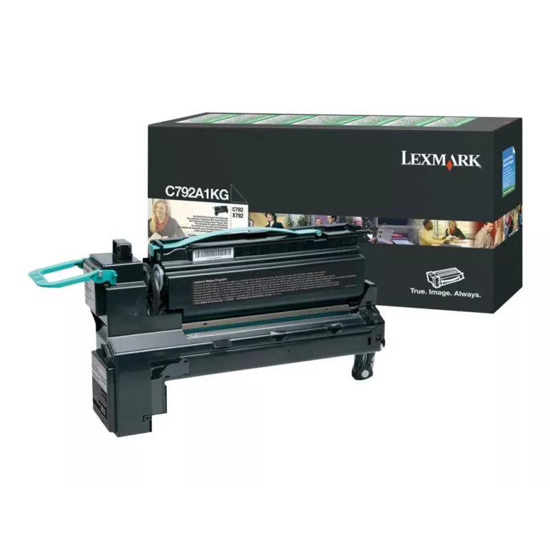 Lexmark C792A1KG Return Programme tonerová kazeta, čierna, 6000 strán