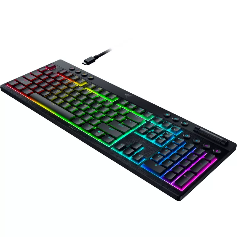Mechanická nízkoprofilová klávesnica Razer BlackWidow V4 — Orange Switches, bezdrôtová Bluetooth