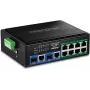 Priemyselný Gigabit switch TRENDnet TI-BG108 – 10 portov, 400W PoE++
