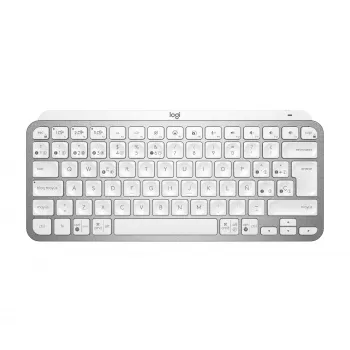 Mxkeys Mini bezdrôtová podsvietená klávesnica Pale Grau - Esp - Mediter