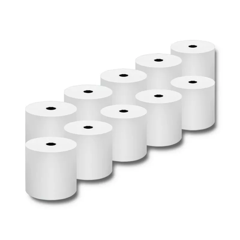 Qoltec 51892 termorolka 80 x 80 | 55 g/m² | 10 kusov | bez BPA