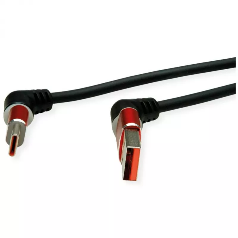 ROLINE USB2.0 kábel 360° otočný A-C ST/ST 2m - kábel - digitálny/dátový (11.02.8346)