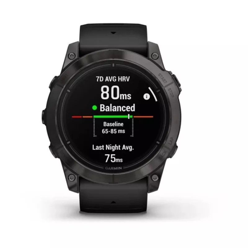 Garmin EPIX PRO g2 51mm Sapphire Carbon Gray DLC Titanium čierny