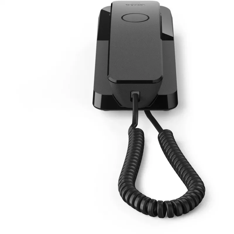 Analógový telefón Gigaset DESK 200 čierny káblový handset 10 záznamov