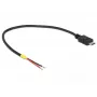 USB kábel DeLOCK 85541 Micro-USB B 0,2 m čierny