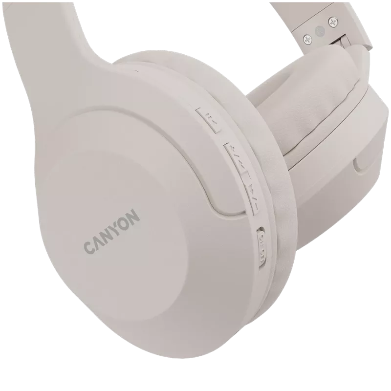 Canyon Bluetooth headset BTHS-3 On-Ear/Stereo/BT5.1 béžová retail (CNS-CBTHS3BE)