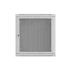 19-palcový nástenný rack 12U 600x600 sivý