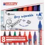 Whiteboardový marker Edding 4-360-8-S2999, hrot 1,5–3 mm, triedené farby, balenie 8 ks