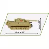 Stavebnica Cobi Tiger I 131 — 144 dielov, odporúčaný vek 6+, zelená